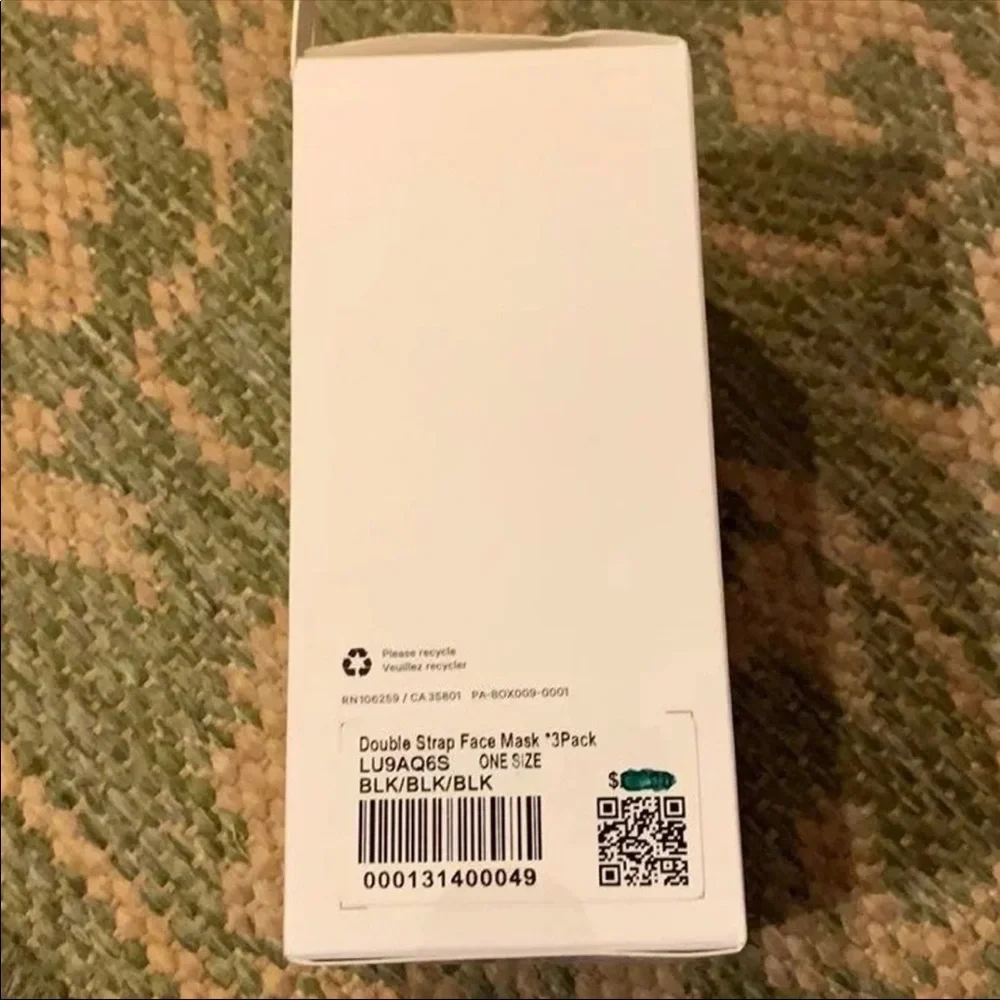 NWT! Pack of 3 Lululemon Face Masks!
